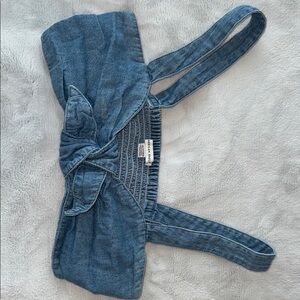 American Eagle Outfitters Blue Crop Top